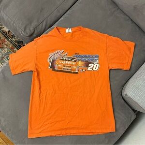 Vintage Y2K Tony Stewart Rushville Rockets Nascar Double Sided Shirt Large Chase